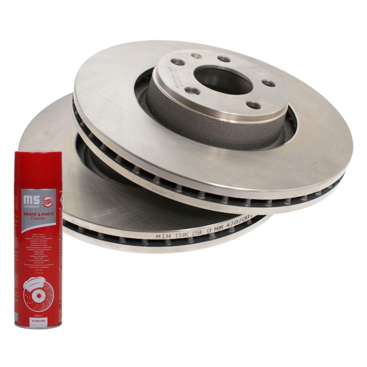 Master-Sport féktárcsa készlet, szellőztetett, 30mm, 321x60mm, Audi A6 C6-hoz, 2 db.