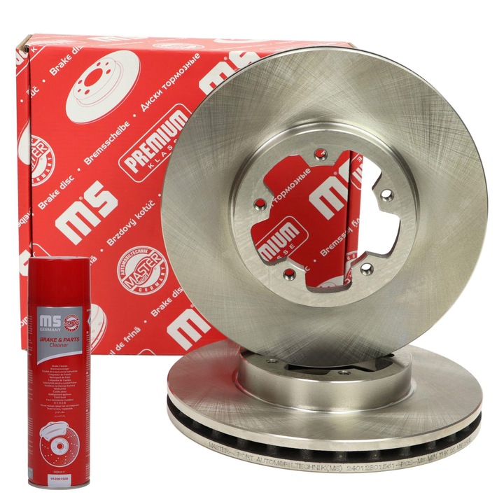 Fékbetét készlet Master-Sport, szellőző, 280x54, 5 lyuk