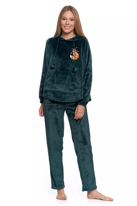 Compleu catifea, poliester, vede