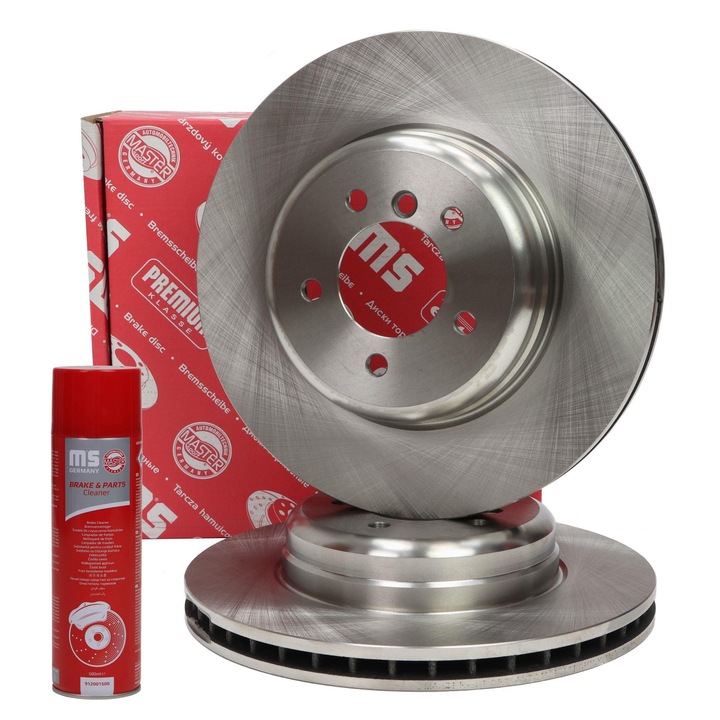 Master-Sport féktárcsa készlet, szellőztetett, 5 lyukú, 348x77,2mm, BMW 5 (E60) típushoz