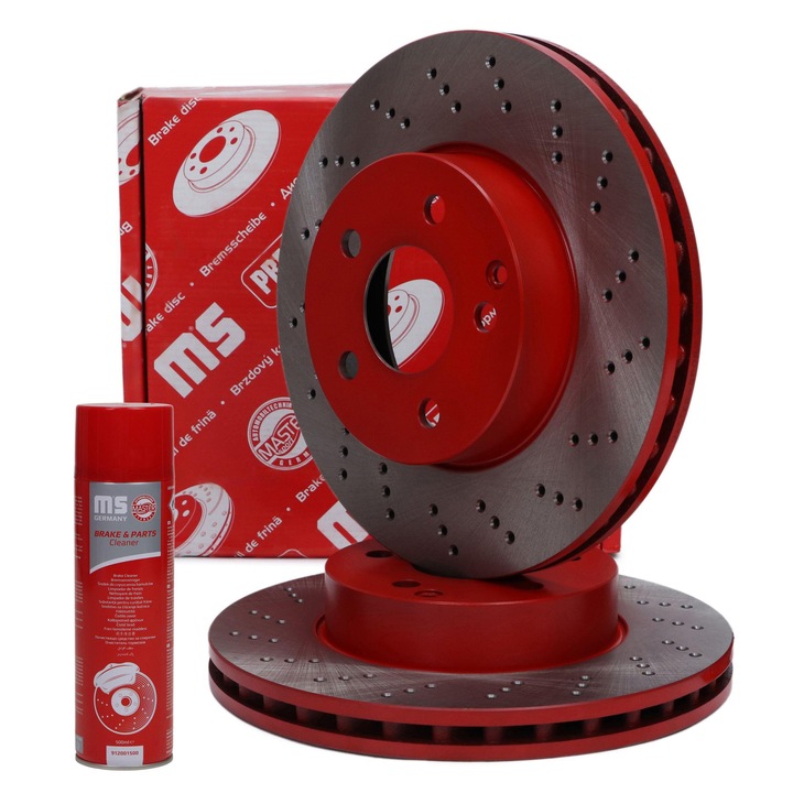 Master-Sport féktárcsák, szellőztetett, 295x64,5mm, 2 darabos készlet