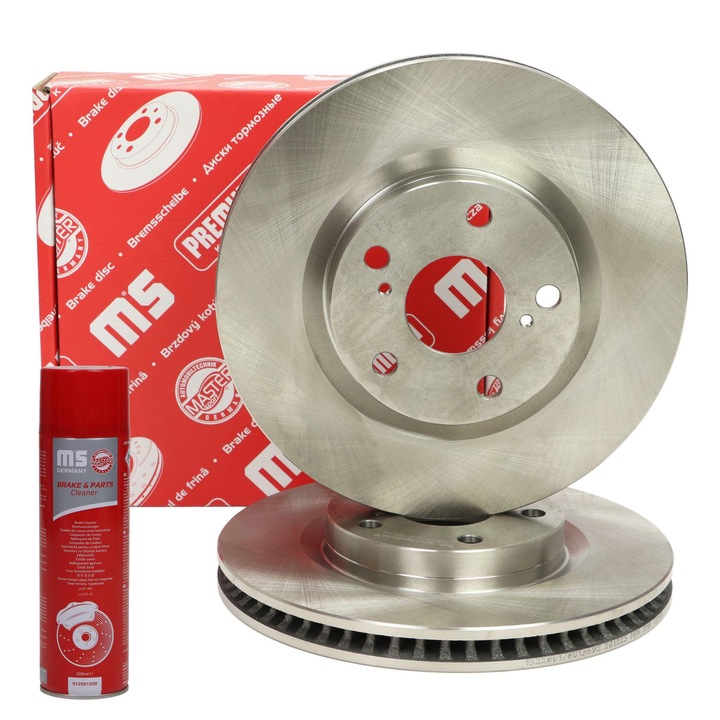 Master-Sport féktárcsa készlet, szellőztetett, 296x49.2mm, 5 lyukú