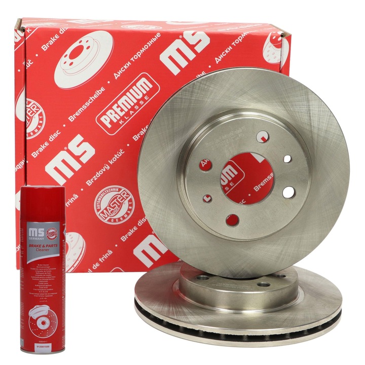 Master-Sport féktárcsa készlet, szellőztetett, 239x41.8mm, 4 lyuk, LADA 110-hez, 2 darab