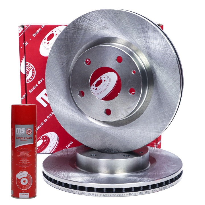 Master-Sport féktárcsa készlet, szellőztetett, 295x51,5mm, 5 lyuk, Mazda 3-hoz, 2 darab