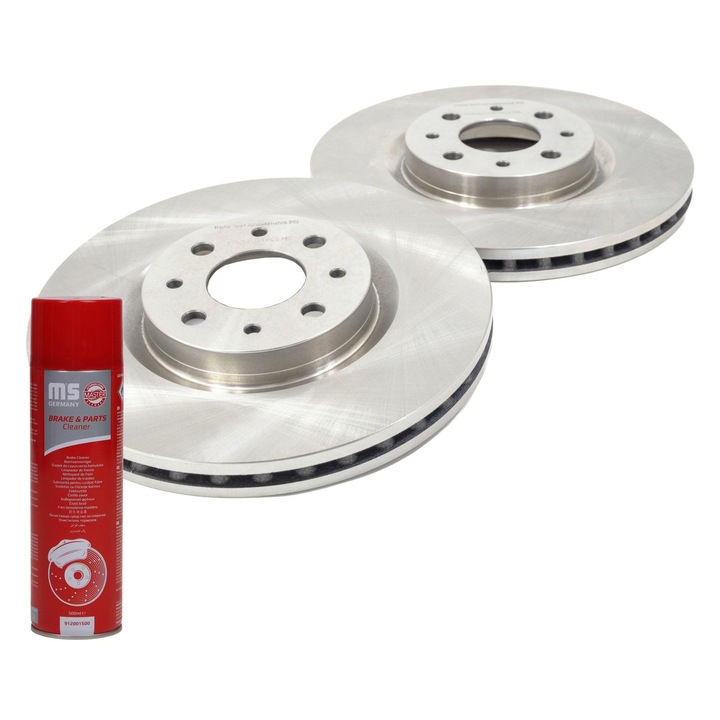 Master-Sport féktárcsa készlet, szellőztetett, 4 lyukú, 281x43.5mm, Alfa Romeo Mito-hoz