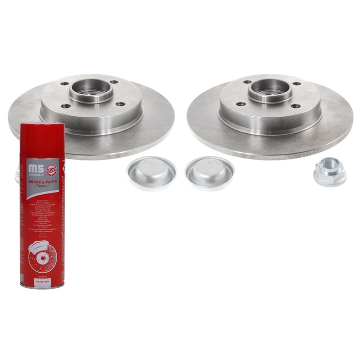 Féktárcsa készlet csapággyal, Master-Sport Germany, 249x67, 4 lyuk, 2 darab