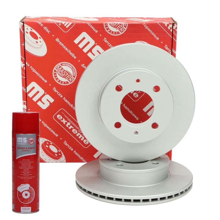 Master-Sport féktárcsa készlet 24011801381, szellőztetett, 234x50, 4 lyuk, Hyundai Atoshoz