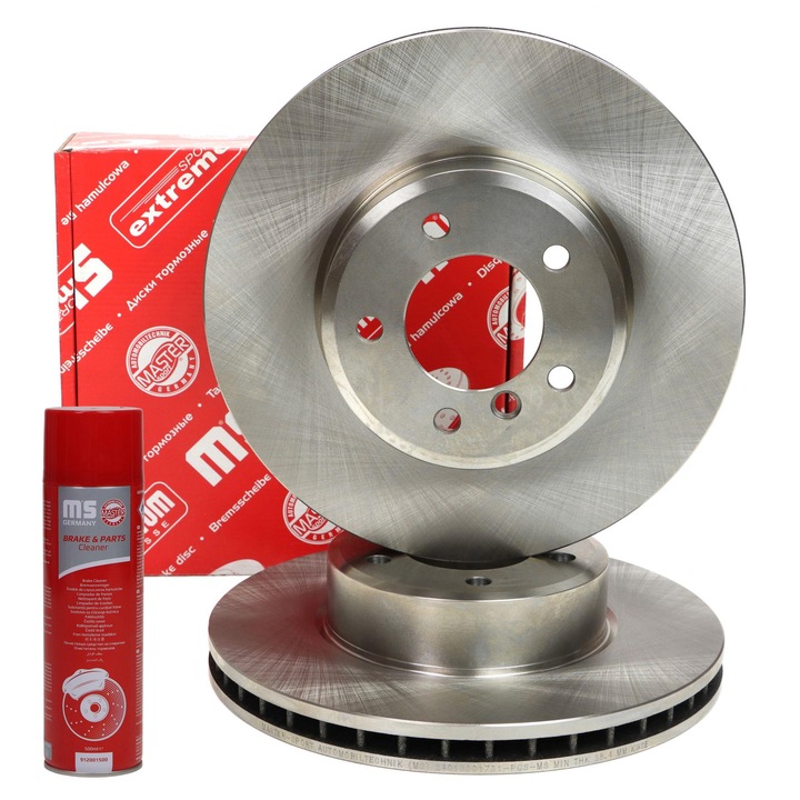 Master-Sport féktárcsa készlet, szellőztetett, 324x77mm, 2 darab