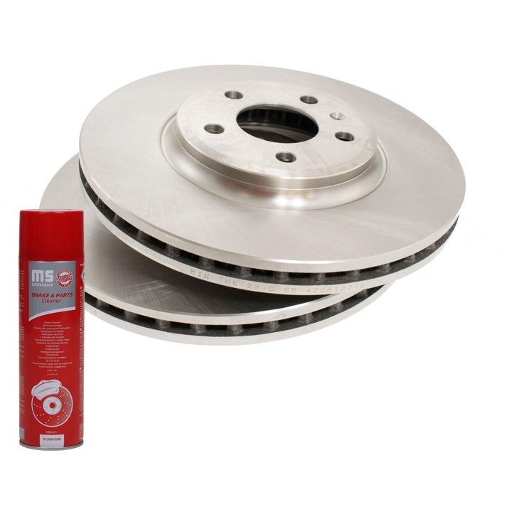 Master-Sport féktárcsa készlet, szellőztetett, 2 darab, 332x62,1mm, BMW X3/X5