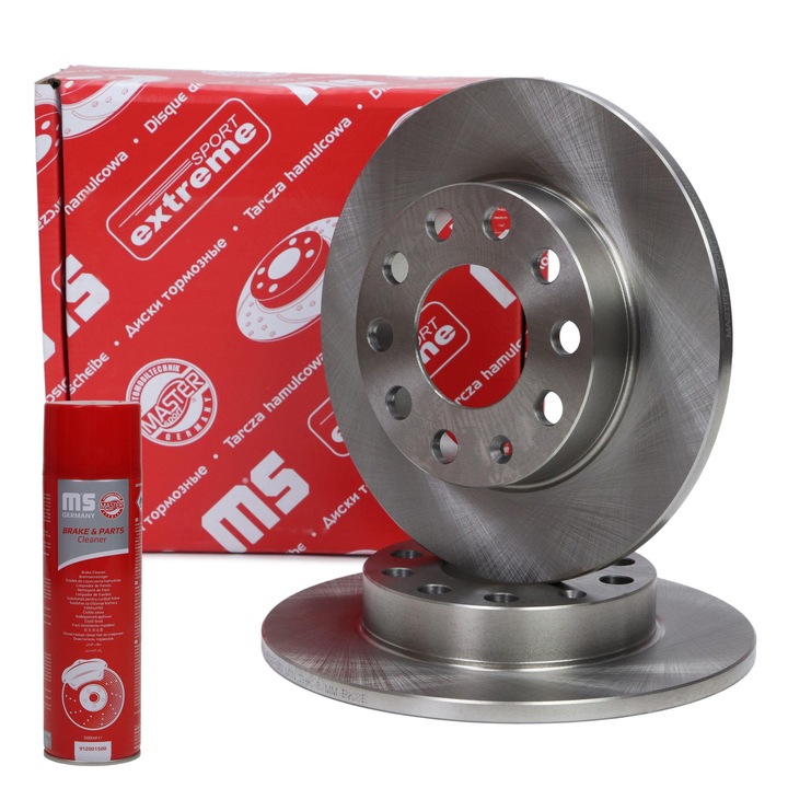 Master-Sport hátsó féktárcsák, 2 darab, 245x40mm, 5 lyuk, 10mm vastagság