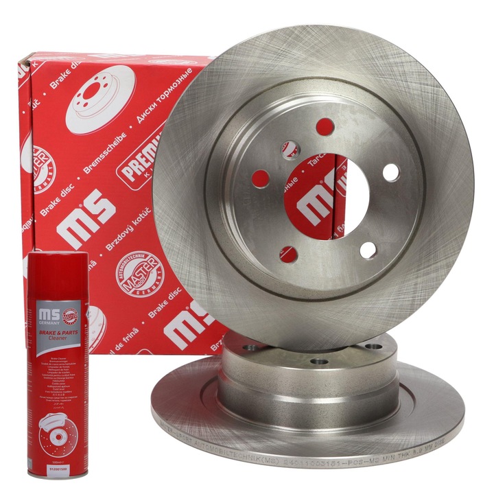 Féktárcsa készlet Master-Sport 24011003151, 296x65, 5 lyuk, hátsó