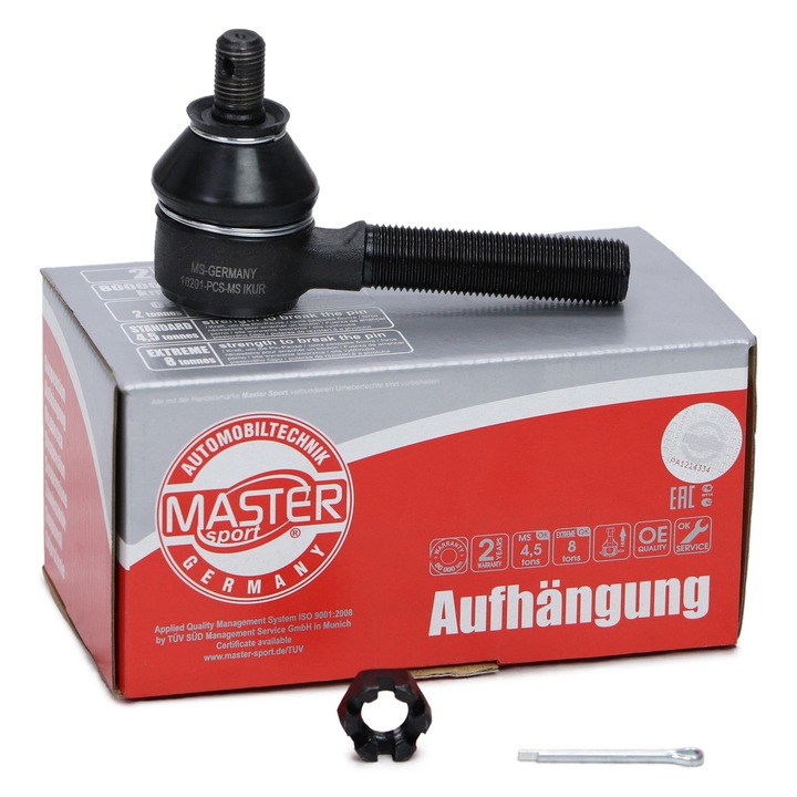 Kormánymű rúdfej B/J Master-Sport, kompatibilis Suzuki Jimny, Samurai, SJ410, SJ413, Vitara, M16x1,5, 12,5mm