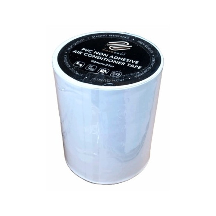 Banda matisat 90mm, EUR, 25m, alb