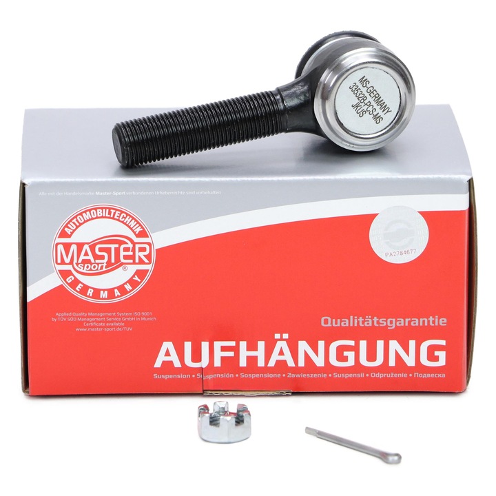 Kormánymű rúd készlet, Master-Sport, SUZUKI JIMNY/SAMURAI-hoz, ezüst, M16x1,5