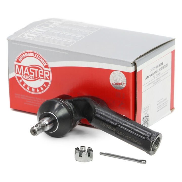 Bal oldali kormánymű rúd, Master Sport Germany, Ford Kuga I-hez, M16x1,5, M10x1,5, 12,2mm