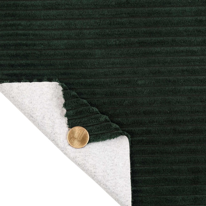 Stofa tapiterie L56 - catifea verde - 370g/mp