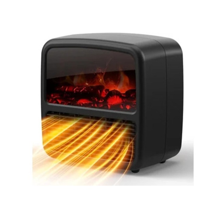 Aeroterma Vn6 1000-1500W, fekete