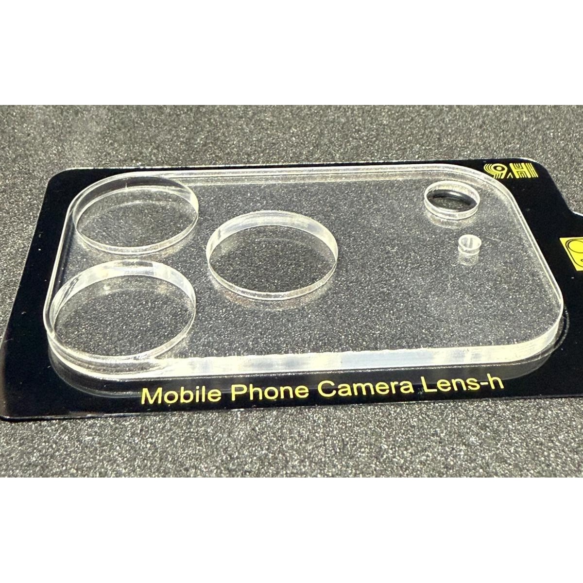 Folie de protectie Camera compatibila cu iPhone 17 Pro, Sticla Securizata, Protectie antisoc, Transparent