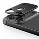 iPhone 17 Pro Max kameralencse védőkeret - Tech- Protect kameralencse ezüst védőkeret