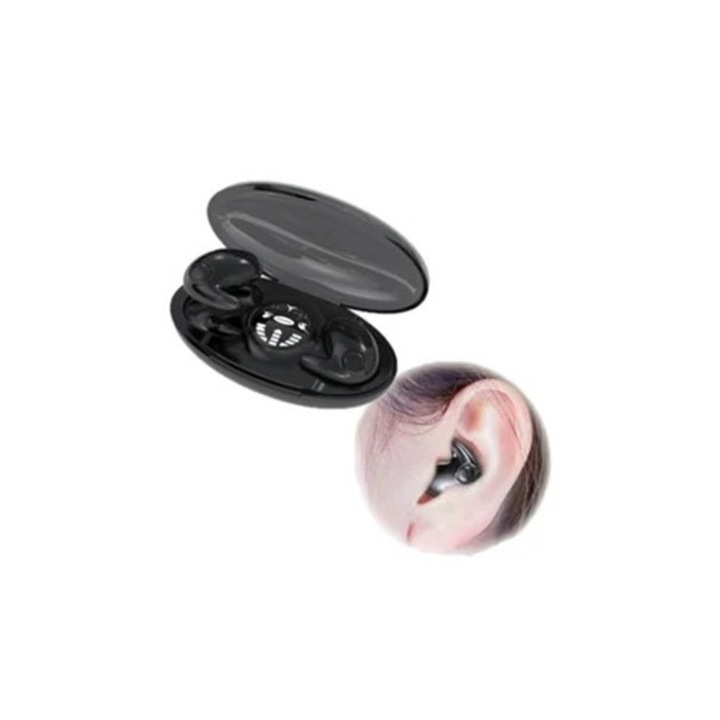 Căști Wireless Bluetooth IPX5, rezistente la apă, Bluetooth 5.3, negre