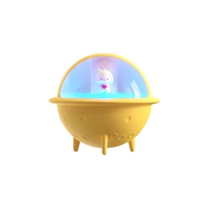 Hordozható USB párásító, hideg köd, ultrahangos, aromaterápia, készlet