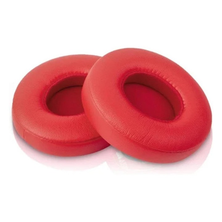 Almofade de ureche pentru casti fara fir Solo 2 si Solo 3, rosu