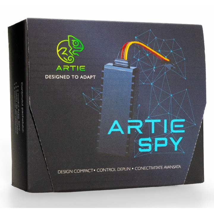GPS Auto, Localizare in Timp Real, Monitorizare 24/24 Artie Spy