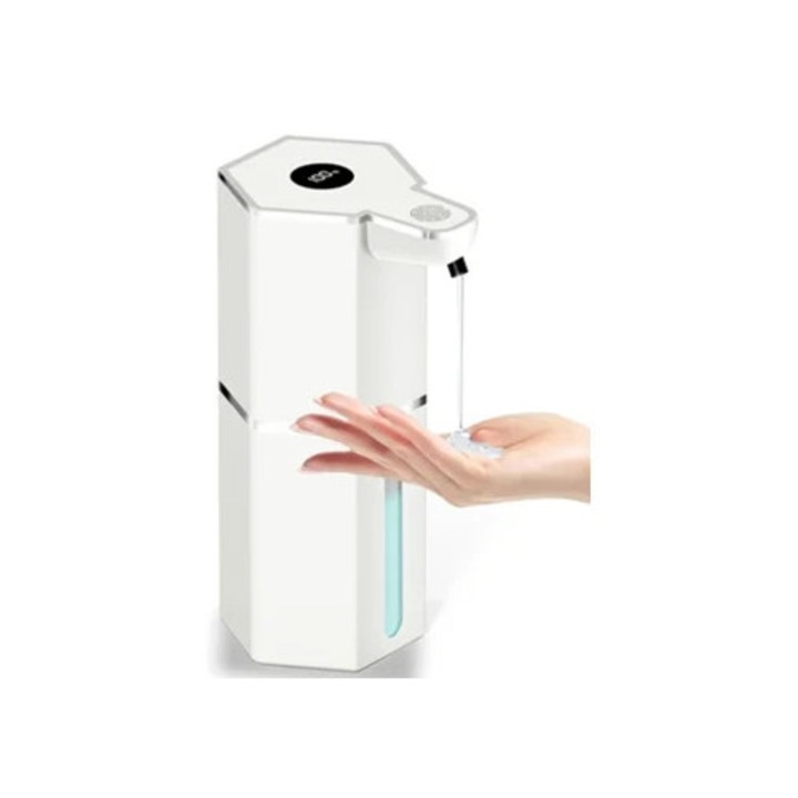 Automata szappanadagoló 360ml, 4 állítható mód, fehér