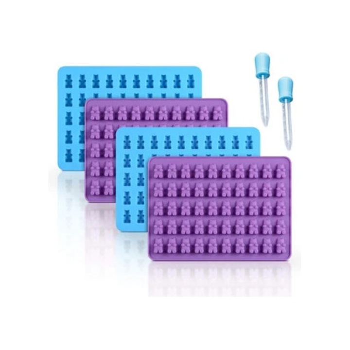 Forme jeleuri, 5 buc, silicon