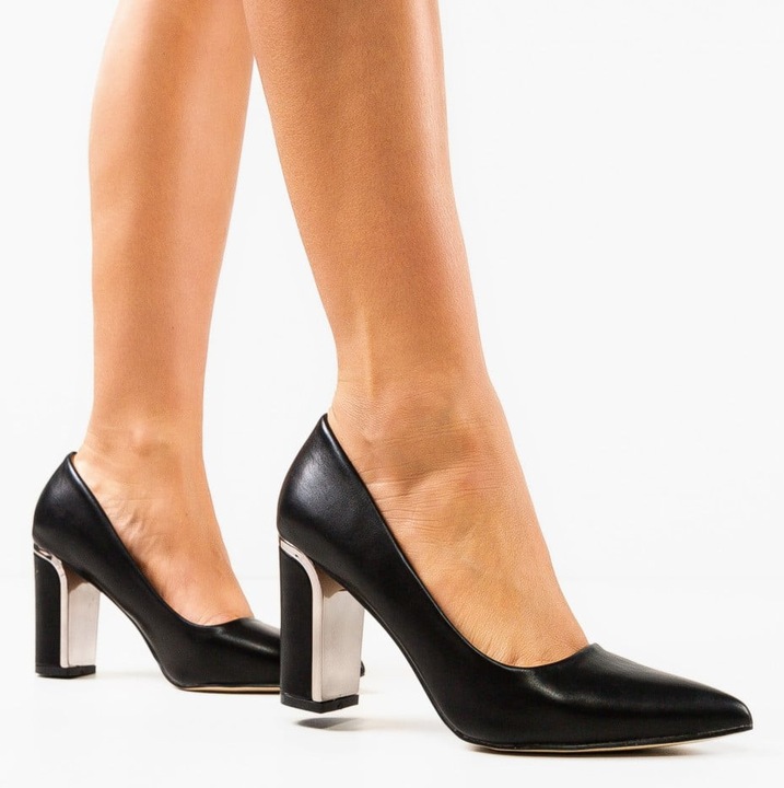 Pantofi dama dEpurtat Ayers, Negru