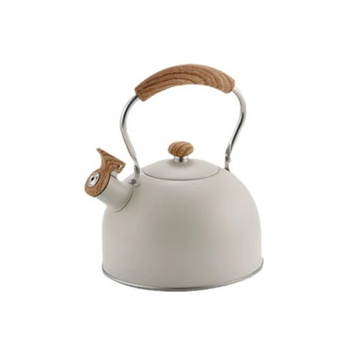 Ceainic de ceai 2.5 litri, inox, maner pliabil