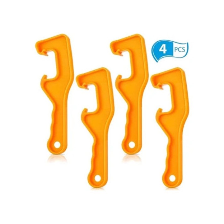 Műanyag vödörfedél nyitó, 4 darab