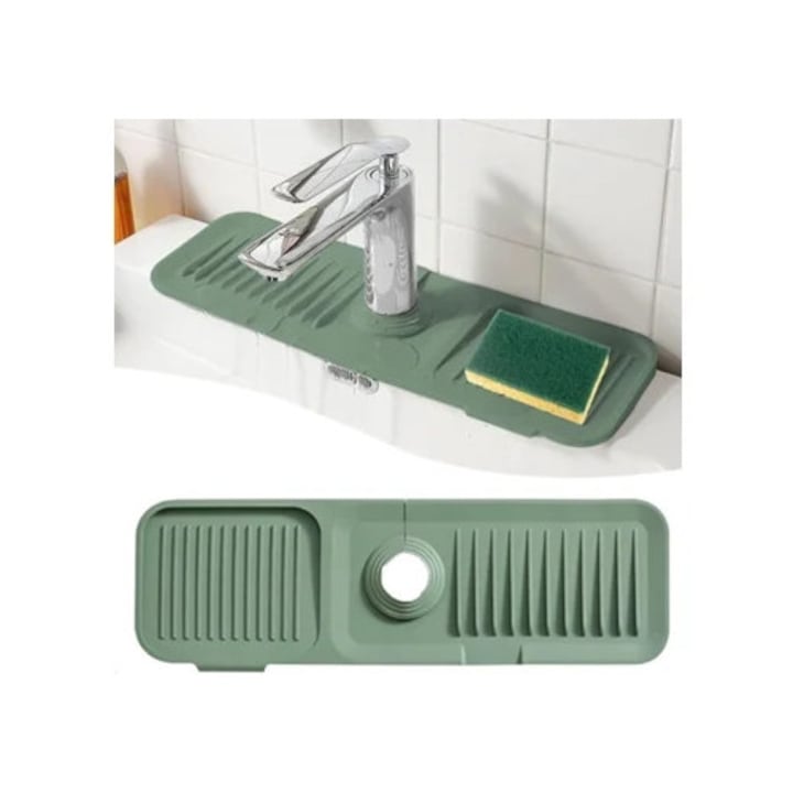 Protetor pentru robinet, 17,7 inchi, verde