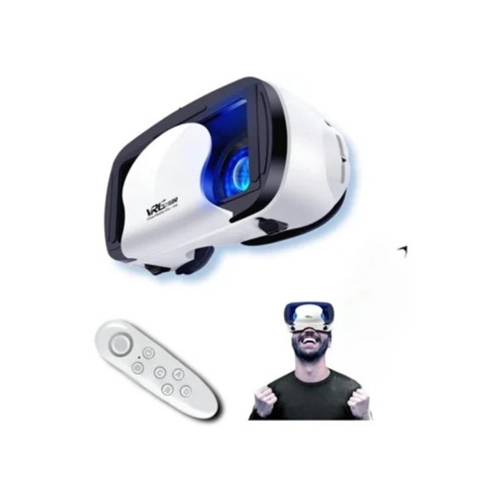 3D VR очила с контролер за iOS и Android