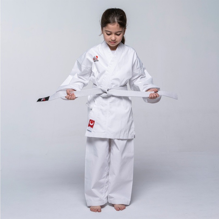 KARATE GI Training Lite (KIMONO), alb, 100 cm, Alb