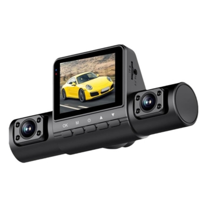 Camera auto DVR, 1080p, 4 lentile, set