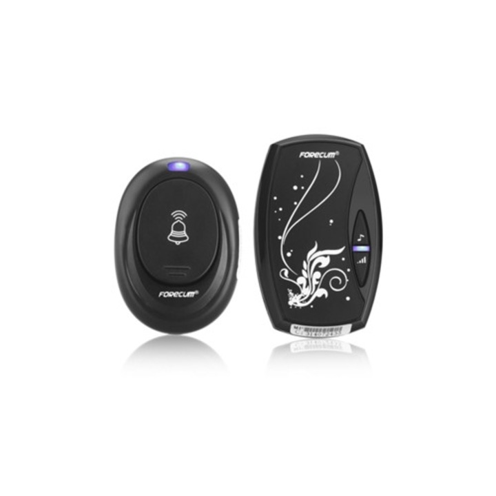 Set sonerii electrice fara fir cu video pentru casa inteligenta pentru varstnici, 1 pentru 12