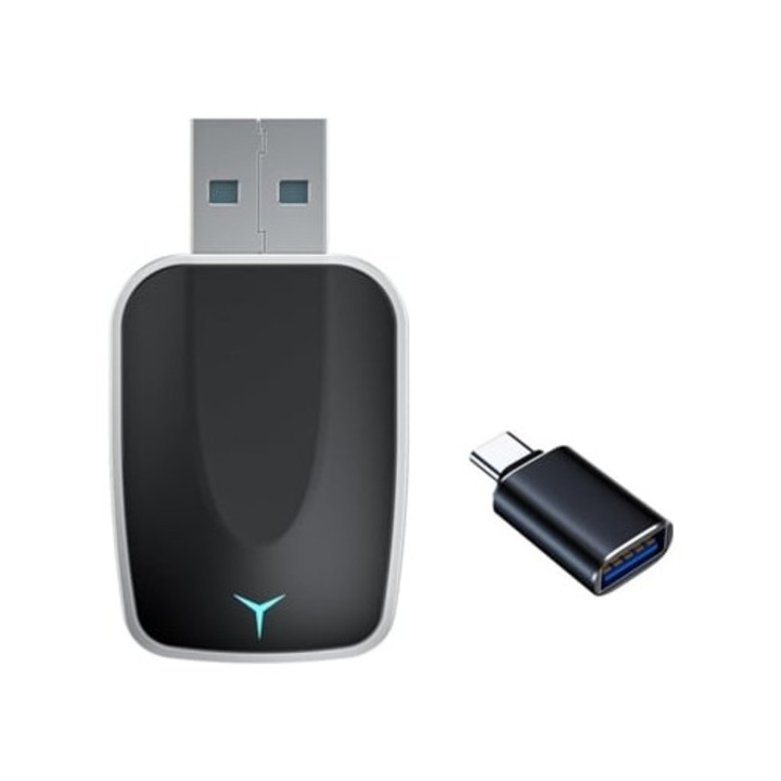 Adaptador Carplay Inalambrico Usb Plug Play, Accesorii electronice auto, USB C/A
