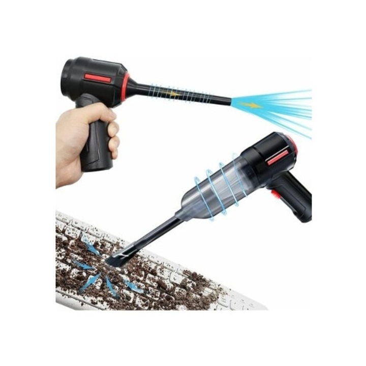 Aspirator auto 3 in 1, portabil, fara fir