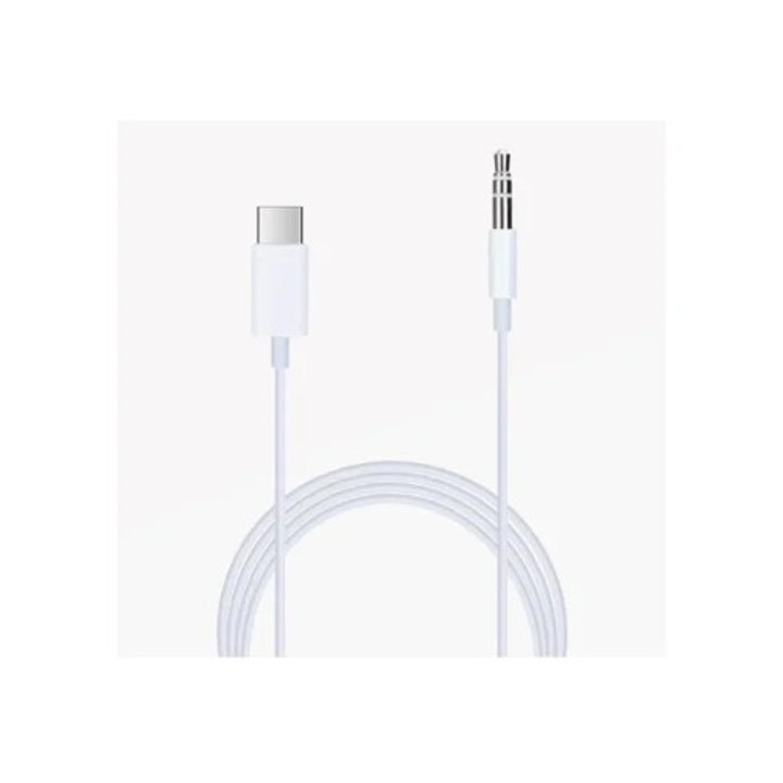 USB Type-C – 3.5mm Jack adapterkábel fejhallgatóhoz, Plug and Play, többszínű