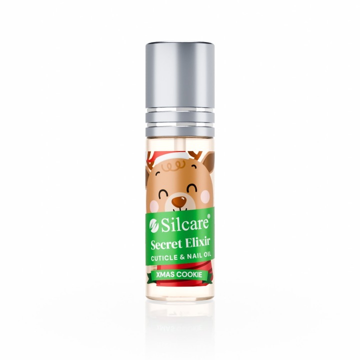 Ulei pentru cuticule si unghii Secret Elixir, 11ml, Silcare, formula usoara, fara film gras
