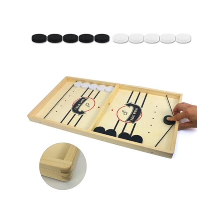 Társasjáték, Csúzlival, nagy méretű, fából, családnak