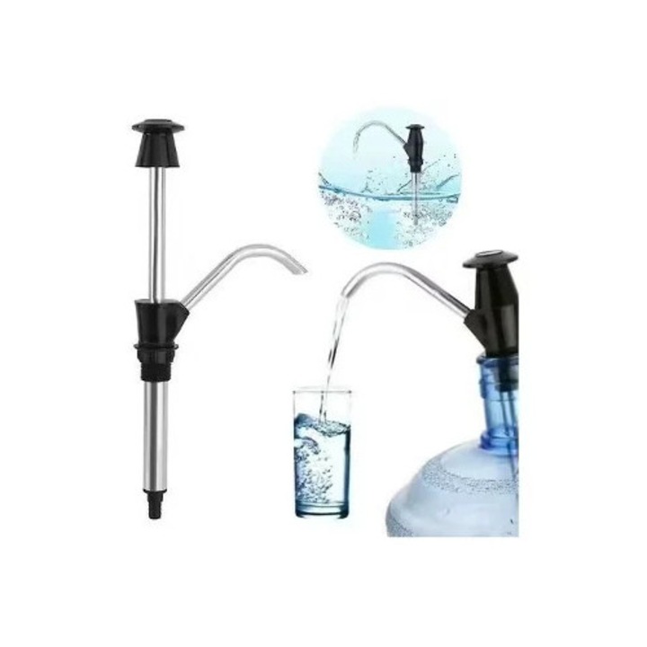 Pompa manuala de apa pentru chiuveta de caravana, dubla actiune