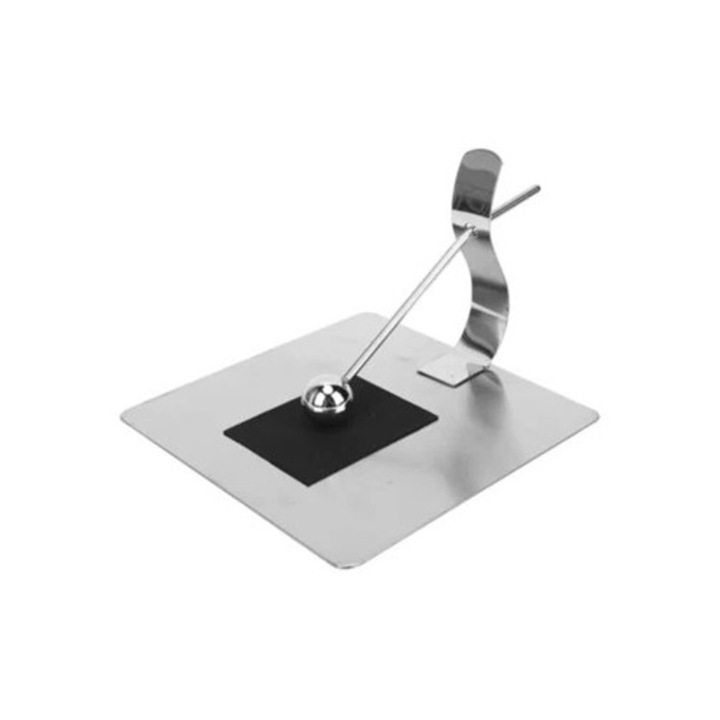 Suport servetele din otel inoxidabil cu compartiment pentru carti de vizita, set.