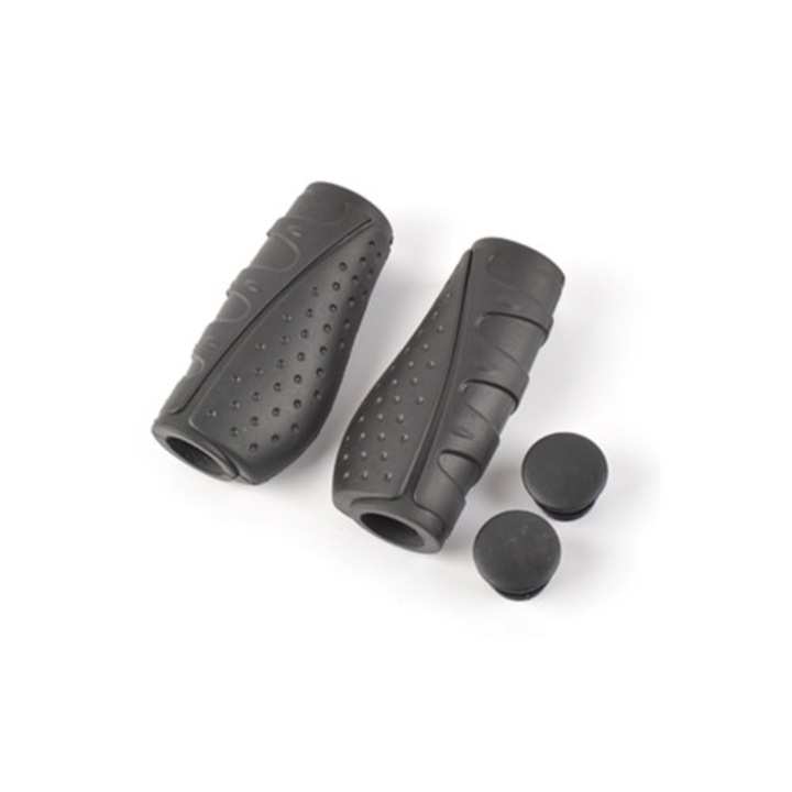 Mansoane bicicleta antiderapante, ajustare universala, ergonomice, set