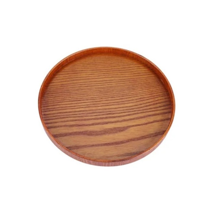 Tava servire din lemn, antiderapanta, Solfa