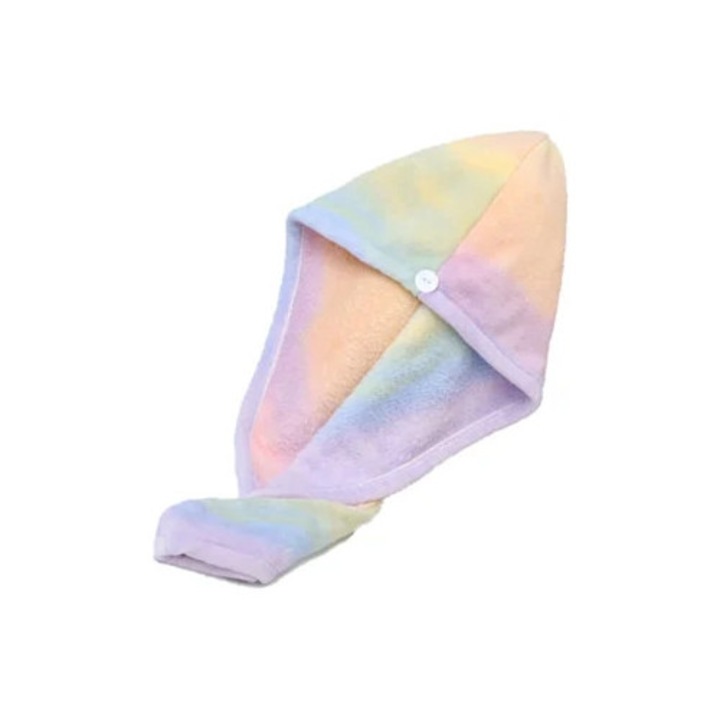 Prosoape set turbante microfibra superabsorbent, uscare rapida, multicolor