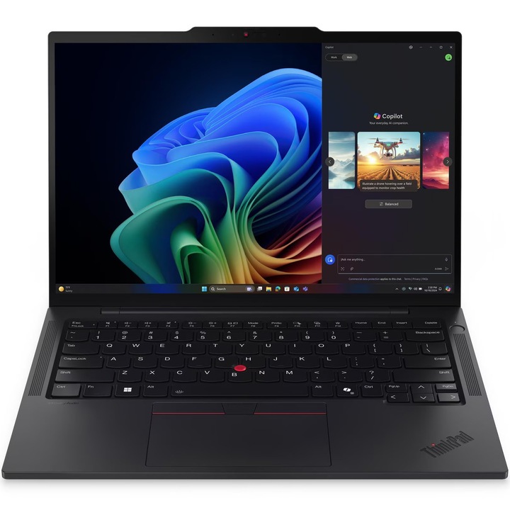 Lenovo ThinkPad T14s Gen 6 laptop AMD Ryzen™ AI 7 PRO 360 processzorral, akár 5.00 GHz, 14" WUXGA IPS, érintőképernyő, 64GB RAM, 1TB SSD, AMD Radeon™ 880M Graphics, Windows® 11 Pro