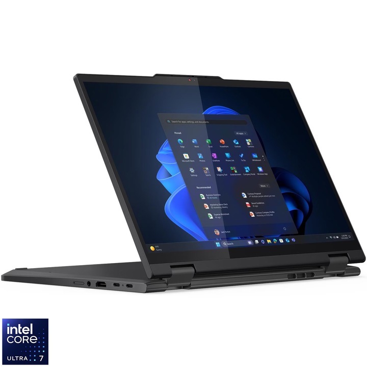 Лаптоп Lenovo ThinkPad T14s 2-in-1 Gen 1, Intel® Core Ultra 7 255U до 5.20 GHz, 14" WUXGA, IPS , Multi-Touch, 32GB RAM, 1TB SSD, Intel® Graphics, Windows® 11 Pro