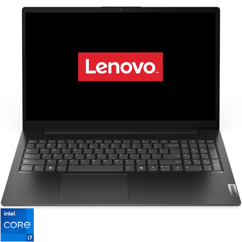 Laptop Lenovo V15 G5 IRL cu procesor Intel® Core i7-13620H pana la 4.90 GHz, 15.6" FHD, 16GB RAM, 512GB SSD, Intel® UHD Graphics, No OS